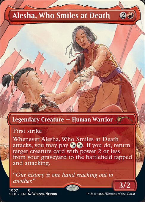 Alesha, Who Smiles at Death SLD